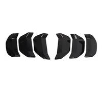 CocheParachoques Trasero Difusor para Ford para Mustang 2015-2023 Luz Trasera De Coche Lámpara Decoración Cubierta Pegatina Embellecedora(For 2015-2017)