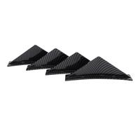 CocheParachoques Trasero Difusor para Nissan 350z 370z para Altima 09-22 Difusor De Labio Parachoques Trasero Defuzer Aletas Tiburón Alerón Curvo(Carbon Fiber)