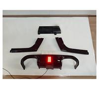 CocheParachoques Trasero Difusor para Serie 3 para F30 2013-2018 para Difusor De Parachoques Trasero Alerón Protector Esquina(with Lights)