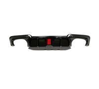 CocheParachoques Trasero Difusor para Serie 5 F10 F18 530i 530d 520i 2010-2016 Alerón para Parachoques Trasero Difusor Labio Inferior BodyKit(with Light A)