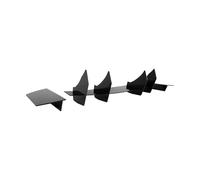 CocheParachoques Trasero Difusor para Toyota para Supra A90 A91 2020-2024 Difusor Parachoques Trasero Kit Carrocería con Borde Rojo Hoja Viento Plástico(Black with Red Trim)