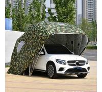 Cochera de acero inoxidable, toldo retráctil y plegable de alta resistencia, garaje portátil grande totalmente automático, toldo de coche al aire libre para automóvil