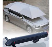 Cochera MóVil De AutomóVil InaláMbrica, Paraguas Totalmente AutomáTicas, Pliegue De Control Remoto, Cubierta De Sombra Exterior De La Carpa Del AutomóVil, Una Persona Soltera Puede Instalar Grey