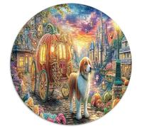 cochero de Calabaza Puzzles Intelectual Desafío 1000 Piezas San Bernardo Rompecabezas Pasatiempo Creativo para Adultos Y Niños A Partir De 12 Años 1000pcs (67.5x67.5cm)