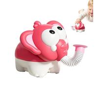 Coches con Retroceso Vehículo Elefante de inercia con trompa retráctil | Juguetes vehículos animales empuje juego para niños Para hogar viaje escuela preescolar guardería