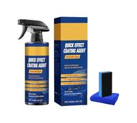 Coches con revestimiento cerámico: spray nanoprotector de 120 ml, potenciador de brillo hidrofóbico, sellador resistente a los arañazos | Durabilidad de 12 meses con protección UV, tratamiento de supe