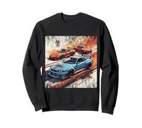 Coches de Carreras Retro Distress JDM Legends Drift Hechos en Japón Sudadera