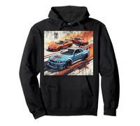 Coches de Carreras Retro Distress JDM Legends Drift Hechos en Japón Sudadera con Capucha