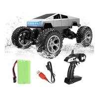 Coches De Control Remoto Para Niños,Modelo De Vehículo RadioControl 2.4 GHz Con Luces LED,Vehículos De Juguete A Control Remoto Con Rotación De 360 Grados - Para Niños de 6 Años o Más Regalo Navidad C