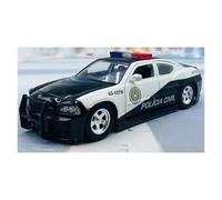 Coches de exhibición 1:24 for Charger 2006, Coche de policía de aleación Fundido a presión, Modelo de vehículo Multiusos, Ideal for Regalar. Colección o Regalo