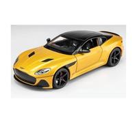Coches de exhibición 1:24 for DBS Superleggera Aleación de Coche Deportivo Diecast Metal Modelo de vehículo Adecuado for decoración Colección o Regalo(Yellow)