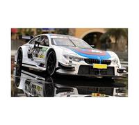 Coches de exhibición 1:24 for M4 DTM Le Mans Modelo de Coche de Carreras de aleación de Metal Fundido a presión a Escala 1:24 Adorno Decorativo for vehículo Colección o Regalo(White)