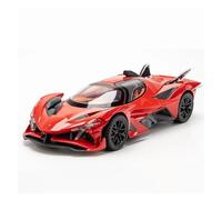 Coches de exhibición Modelo de superdeportivo de aleación fundida a presión, Escala 1:24, for el Proyecto EVO, vehículo Altamente Realista, Adecuado for decoración. Colección o Regalo(Red)