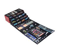 Coches de juguete - 48 modelos de vehículo de inercia, mini coches de extracción | pequeña colección de juegos de carreras, coloridos juguetes de regalo de fiesta, surtido de vehículos divertidos idea