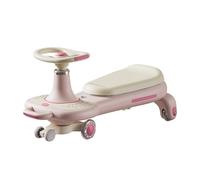 Coches de juguete Coche infantil con música, luces y ruedas silenciosas. Remolque for uso en interiores y exteriores. Regalo educativo y seguro Bicicleta con ruedas(Rose,Ordinary version)