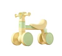 Coches de juguete Coche oscilante de 4 ruedas, bicicleta de equilibrio, juguetes con música, sin Pedal, coche móvil for niños y niñas, juego interior y exterior Bicicleta con ruedas(Groen)