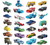 Coches de juguete de aleación de metal Lightning McQueen y Jackson Storm, modelo a escala 1:55, coche de juguete fundido a presión, regalo de cumpleaños Gris oscuro