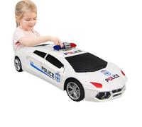 Coches de Juguete para Niños | Divertido Realista Interactivo Con Luces - Vehículo Eléctrico Infantil Coche De Policía - Para Niños Niñas Familia Día Del Niño Hogar Dormitorio Favores De Fiesta
