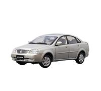 Coches De Metal 1 18 para Buick Excelle Sedan Versión Aleación Modelo De Coche Fundido A Presión como Regalo del Día del Padre Adulto(Plata)
