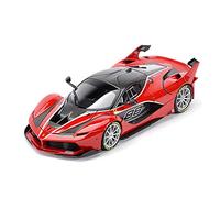 Coches De Metal 1 18 para Ferrari FXX K Versión Refinada Modelo De Coche Deportivo Simulación Estática Vehículos Fundidos A Presión(Rojo)