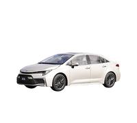 Coches De Metal 1 18 para Gac Toyota 2021 Coupe Aleación Zinc Modelo De Coche Juguete Fundido como Regalo De Año Nuevo para Adultos(White)