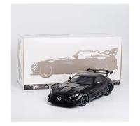 Coches De Metal 1:18 para Mercedes Benz AMG GT Modelo De Coche De Aleación Completamente Abierto Escala En Miniatura Vehículos Clásicos(Black)