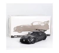 Coches De Metal 1:18 para Mercedes Benz AMG GT Modelo De Coche De Aleación Completamente Abierto Escala En Miniatura Vehículos Clásicos(Gray)