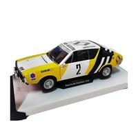 Coches De Metal 1:18 para Renault 17 1976# 2 Modelo Aleación Puertas Izquierda Derecha Abiertas Coche Deportivo En Miniatura Estantería