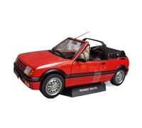 Coches De Metal 1:18 Peugeot 205 GTI 1989 Convertible Modelo Coche Fundido Presión Miniatura Vehículo Juguete De Colección para Adultos