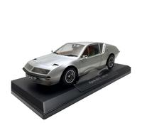 Coches De Metal 1:18 Renault Alpine A310 1600vf Simulación De Coche Modelo De Vehículo De Metal Colecciones Exhibición Estática(Silver)