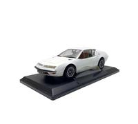 Coches De Metal 1:18 Renault Alpine A310 1600vf Simulación De Coche Modelo De Vehículo De Metal Colecciones Exhibición Estática(White)