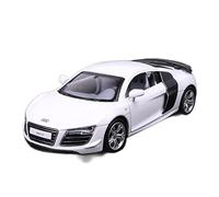 Coches De Metal 1 24 para Audi R8 Modelo De Coche De Aleación Diecast Y Vehículos De Juguete Sin Control Remoto