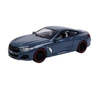 Coches De Metal 1 24 para BMW M8 IM Diecast Model Car Vehículo Clásico Sonido De Metal Y Juguete De Aleación Ligera(A)