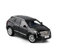 Coches De Metal 1 32 Diecast para Cadillac-XT5 Deportivo SUV Coche De Simulación Modelo De Coche Niño Colección De Sonido Y Luz Regalo Coche De Juguete(Taglia Unica)