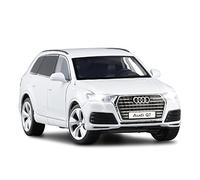 Coches De Metal 1 32 Diecast para Q7 Deportivo SUV Coche de simulación Modelo de Coche Chico colección de Sonido y luz Regalo Coche de Juguete(3)