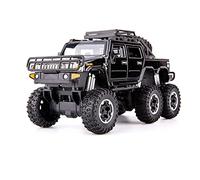 Coches De Metal 1 32 para Hummer Simulación Aleación Diecast Pickup Coche Modelo Niño Decoración Colección Regalo Juguete Coche(Taglia Unica)