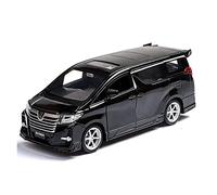 Coches De Metal 1 32 para Toyota Alphard Aleación De Simulación Diecast Modelo De Coche De Negocios De Lujo Colección De Niño Coche De Juguete De Regalo(2)