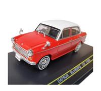 Coches De Metal 1:43 para El Modelo De Coche De Aleación Datsun Bluebird 310 De Metal Coleccionable Rojo Clásico Mini Vehículo