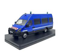 Coches De Metal 1:43 para IVECO Daily Minibus Modelo De Coche De Resina Rescate Fuego Mini Vehículo Simulación Adornos