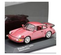 Coches De Metal 1:43 Porsche 911 Turbo 964 Modelo De Coche De Aleación De Simulación Adorno De Colección Juguete para Adultos