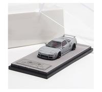 Coches De Metal 1:64 para Honda NSX LB Carrocería Ancha Modificada NA1 1.ª Generación God Car Modelo En Miniatura Adornos De Resina(Gray)