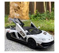 Coches De Metal Coche De Juguete De Aleación 1 32 para Lamborghini SVJ 63 Simulación Modelo Fundido A Presión Vehículo Niño Colección Decoración Regalo(4)
