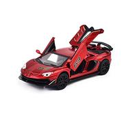 Coches De Metal Coche De Juguete De Aleación 1 32 para Lamborghini SVJ 63 Simulación Modelo Fundido A Presión Vehículo Niño Colección Decoración Regalo(Taglia Unica)