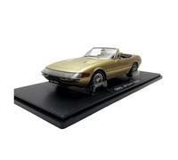 Coches De Metal Ferrari 365 GTS 4 1969 Miniatura De Coche Deportivo Coleccionable Modelo Clásico Aleación Fundida A Presión Escala 1:18(Gold)