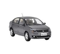 Coches De Metal Original Factory 1 18 Volkswagen VW New Polo Jinqu Gray Sedan Classic Toy Models for Birthday/Christmas Gifts, Collection(Plata)