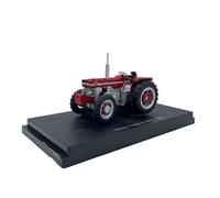 Coches De Metal Tractor Agrícola De Aleación Massey Ferguson 1080-4WD Escala 1:32 Modelo De Rancho Camión Fundido A Presión