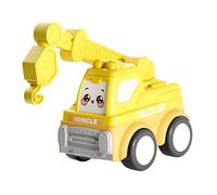 Coches de Retroceso para Niños | Modelo De Vehículo Animado - Juguetes Cargadora Tirar Y Soltar | Para Niños Niñas Salón Dormitorio Estudio Cumpleaños Guardería Preescolar Escuela Y Entornos Educativo