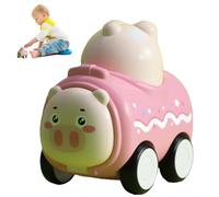 Coches de tirar hacia atrás para los más pequeños - Coches de tirar hacia atrás | Los animales tiran de los coches hacia atrás | Coche de juguete inercia animal Divertidos juguetes de coche para niños