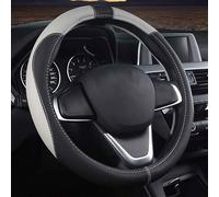 Coches Funda Volante Cuero para Lancia Ypsilon 2001-2012, EláStica Transpirable Antideslizante DuraderaInterior Decoracion Accesorios,C