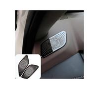 Coches Moldura Rejilla Altavoz para Nissan para Rogue para X-Trail T33 2022 2023 Cubierta Decorativa Altavoces Puertas Coche Arañazos Embellecedor Altavoz Estéreo Audio(A-Dashboard Black)